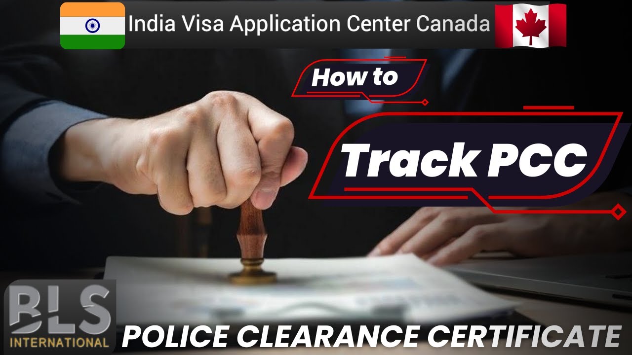 How to check BLS PCC application status | BLS Canada | Indian Passport Holder #bls #pcc #passport