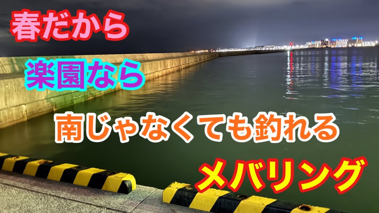 春だから楽園なら南じゃなくてもメバリング 知多半島