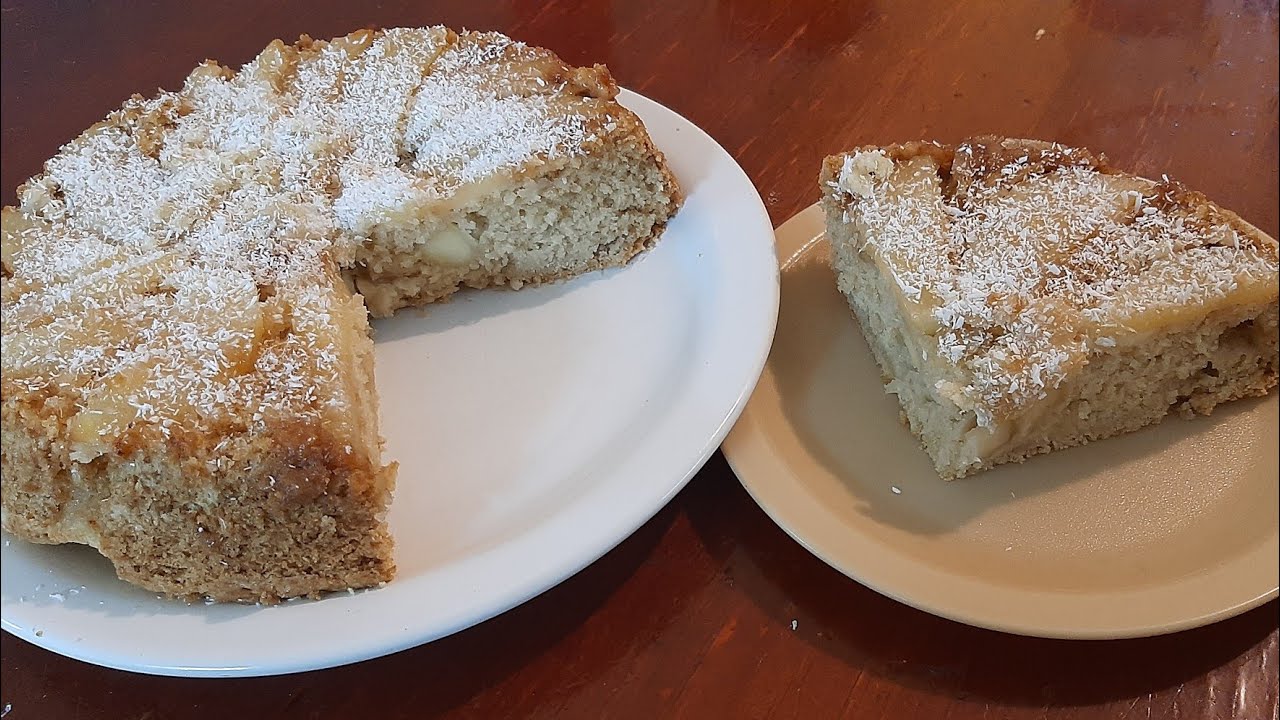 Torta de manzana VEGANA