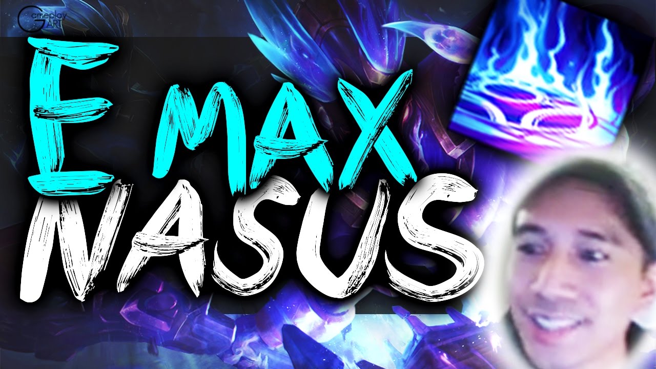 SirhcEz - E MAX NASUS SPLIT PUSH GOD - THE SECRET TO CARRYING GAMES