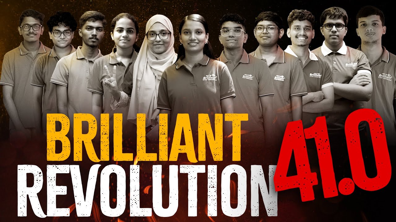 BRILLIANT REVOLUTION  41.0 | NEET 2025  TOPPERS | BRILLIANT PALA