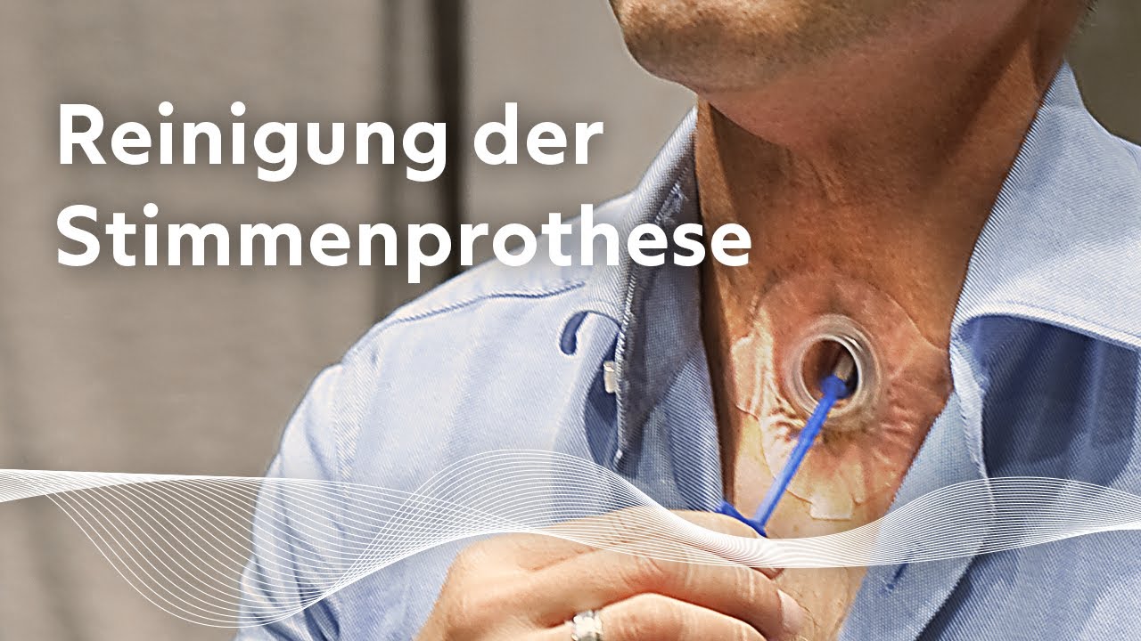 Tipps zur Reinigung einer Stimmprothese