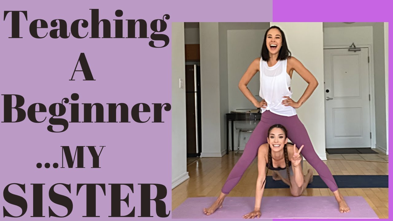 Jades first time doing Yoga/Yoga with Mariah