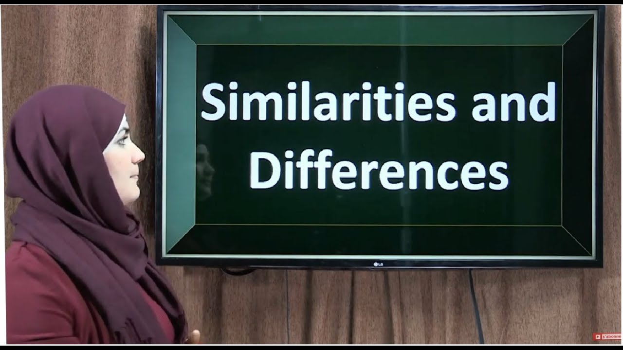 similarities and differences