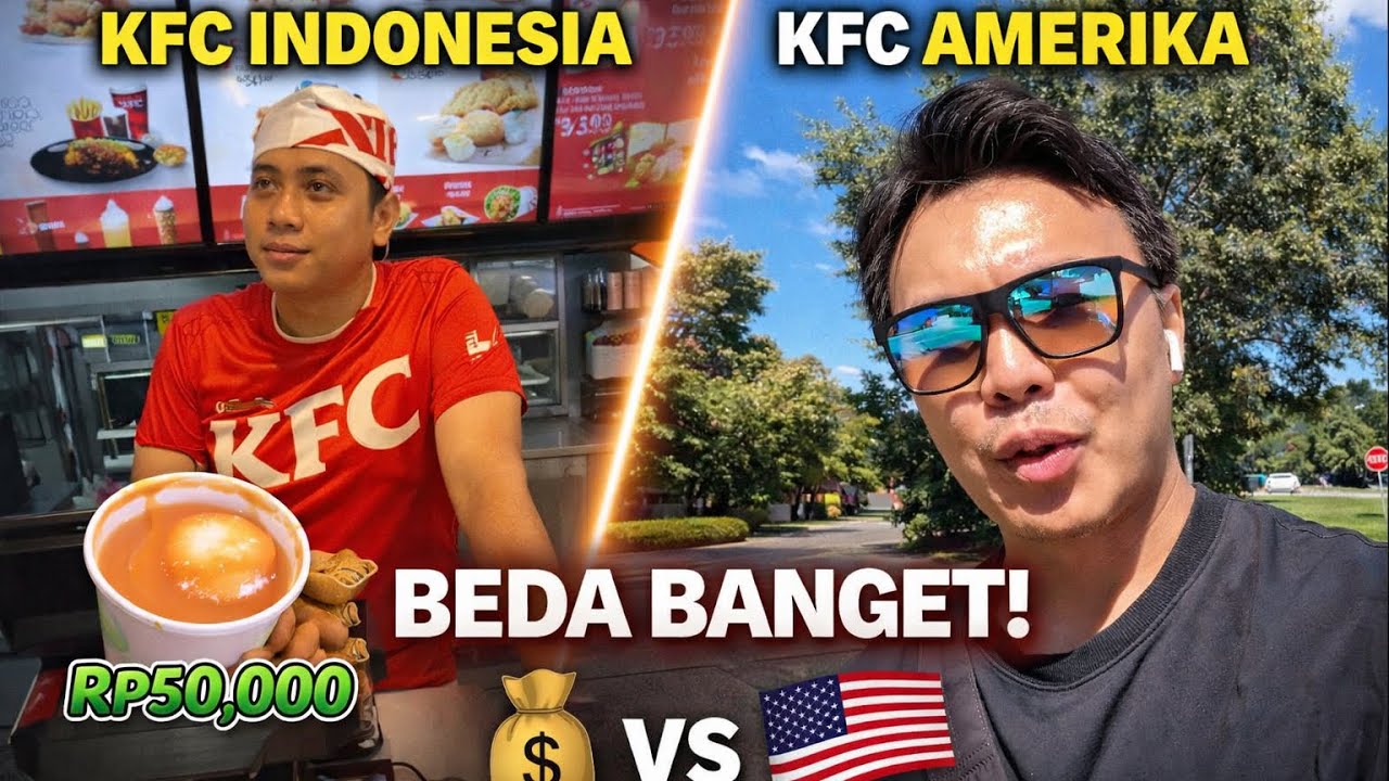KFC IINDONESIA VS KFC AMERICA DAN NEGARA LAIN @CNNIDOFFICIAL 