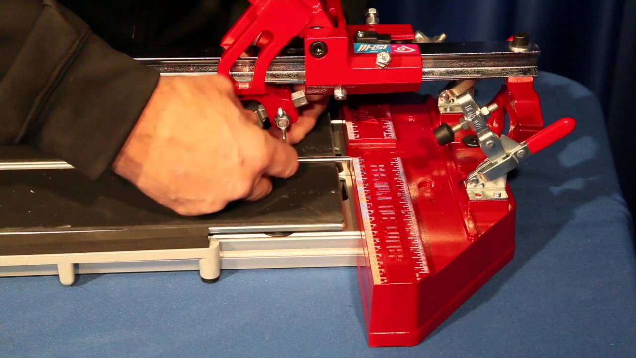 Ishii Red Turbo Jet Tile Cutter Unpack and Setup