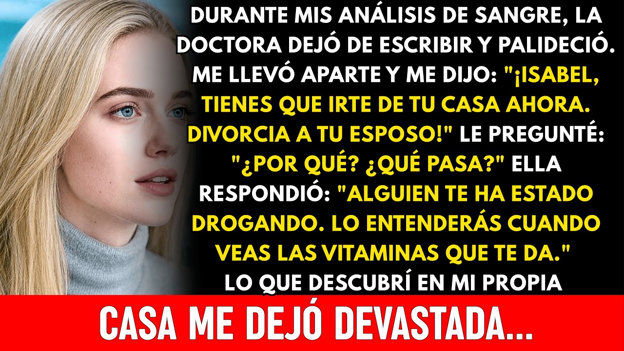 La doctora vio mis análisis de sangre y me suplicó que dejara a mi esposo… Nunca imaginé que…