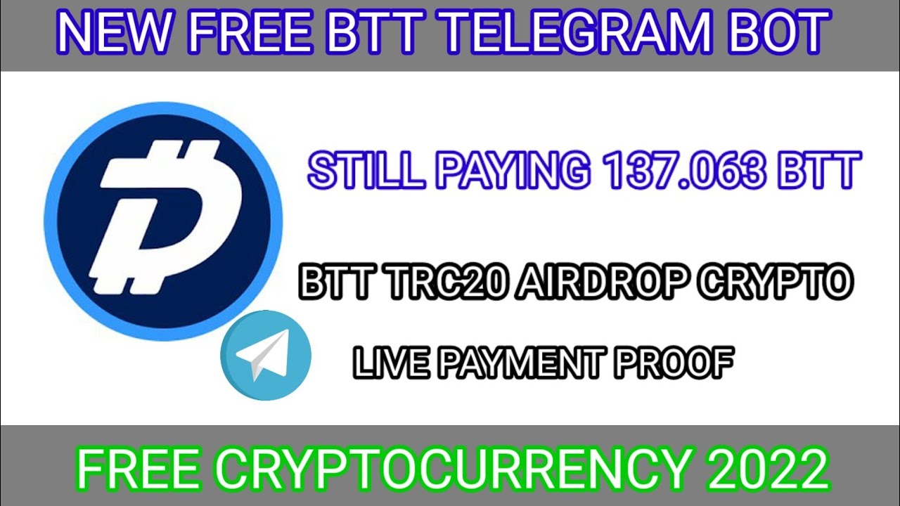 CLAIM NOW!!!  BTT TRC20 AIRDROP TELEGRAM CRYPTOCURRENCY ||| STILL PAYING