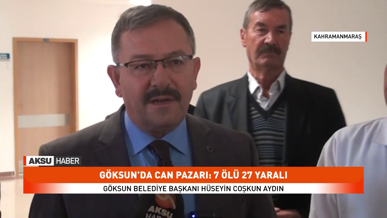 Göksun’da can pazarı 7 ölü 27 yaralı