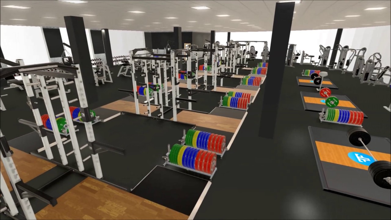 Flyefit Gym Swords  - 3D Walk-through | McSport Gym Installations