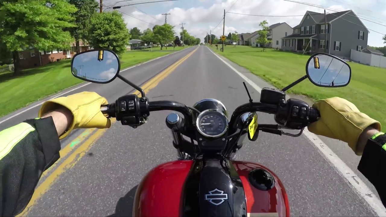 Harley Davidson Blackline Exclusive Test Drive