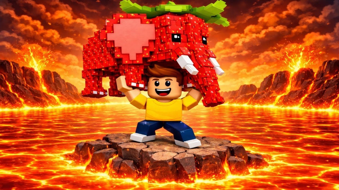 entkomme der LAVA mit BRAINROTS in ROBLOX!