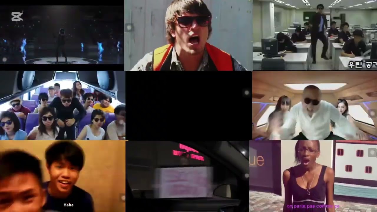 9 All Gangnam Style Parody Round 11/16