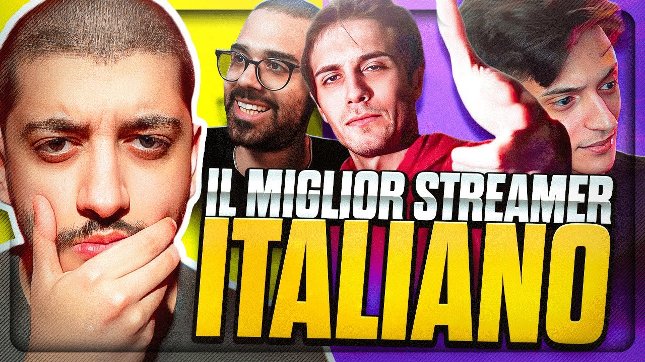 I VOTE BEST ITALIAN STREAMER