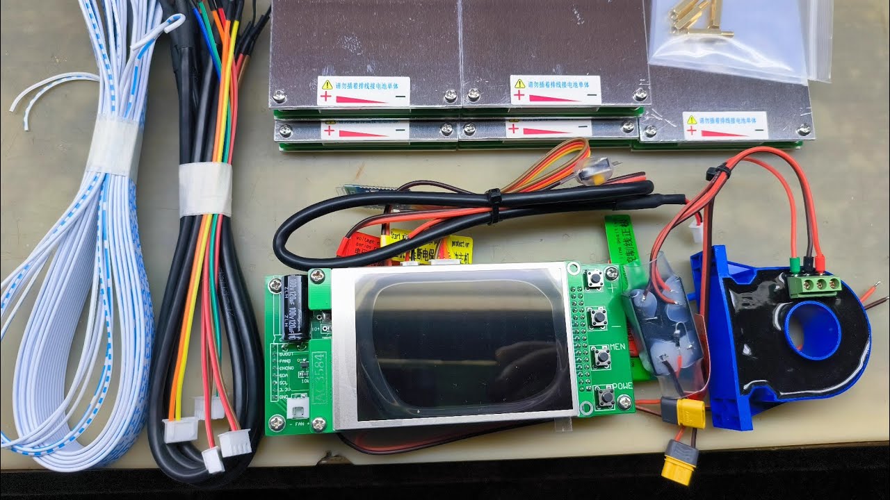 High Voltage MASTER SLAVE BMS 4S-192S FOR LFP / NMC / LTO battery 