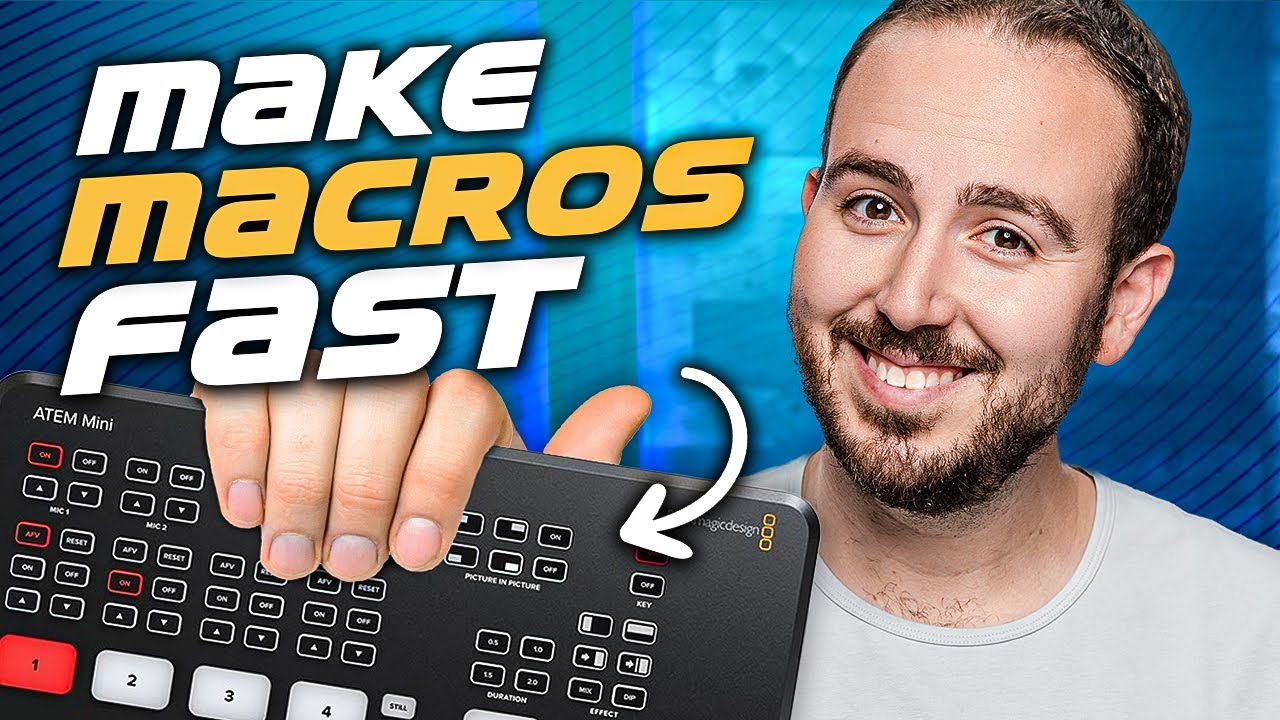 How To Make Macros - ATEM Mini Extreme Quick Tips
