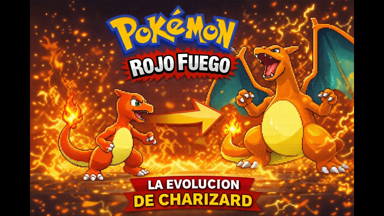 POKEMON ROJO FUEGO- CONSEGUIMOS A CHARIZARD