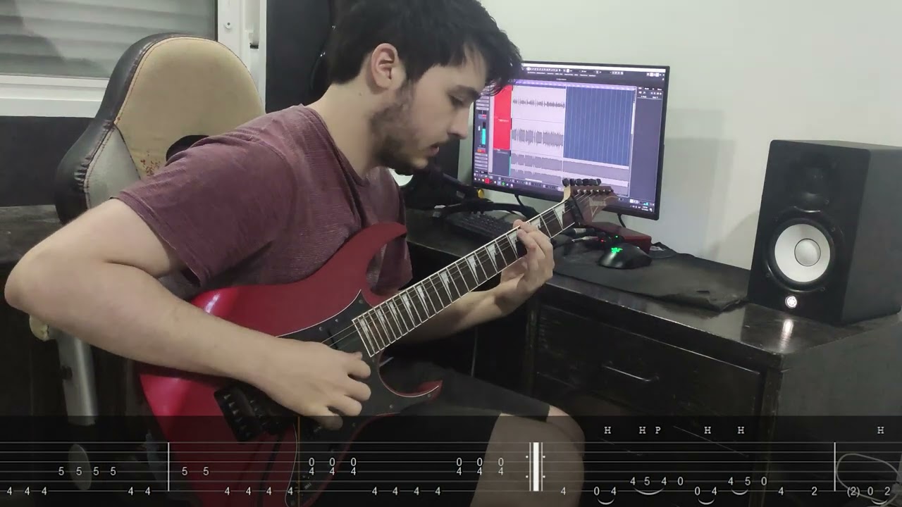 Monuments I Animus - Guitar Cover WITH TABS - Agustin Diano