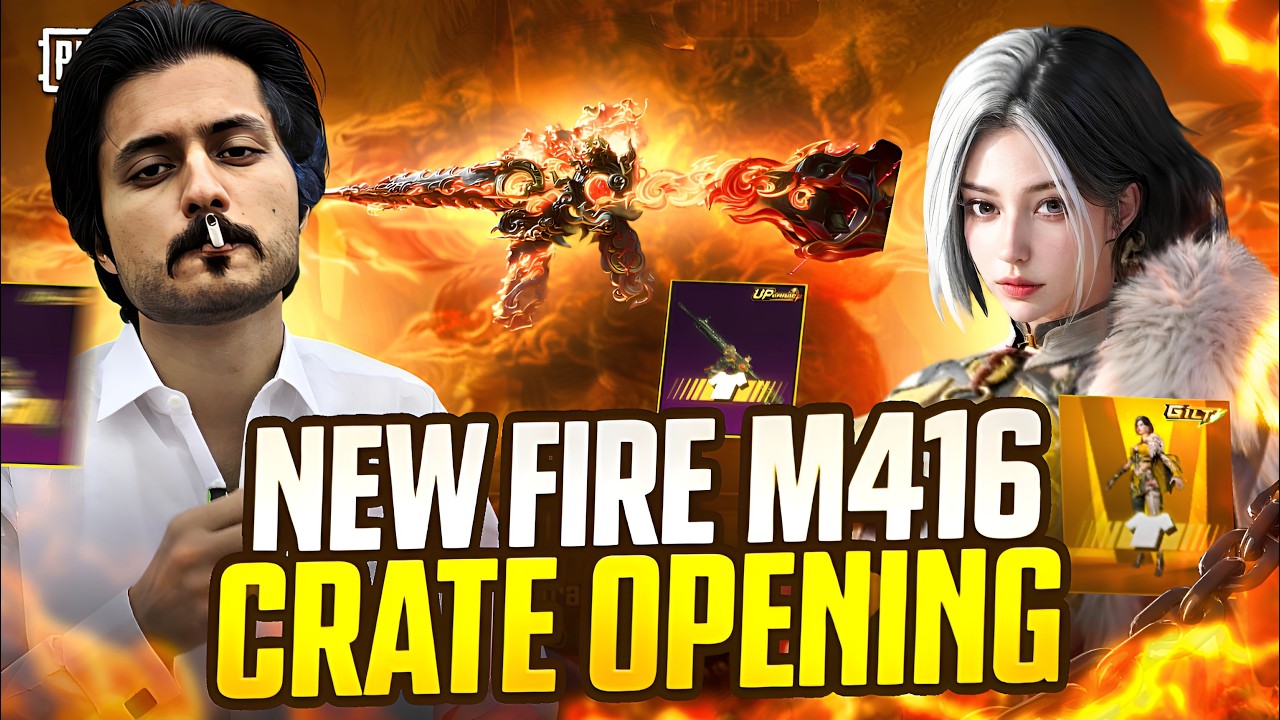 New M4 Fire Crate Opening - M4 Roar Bhe Nikalni Ha