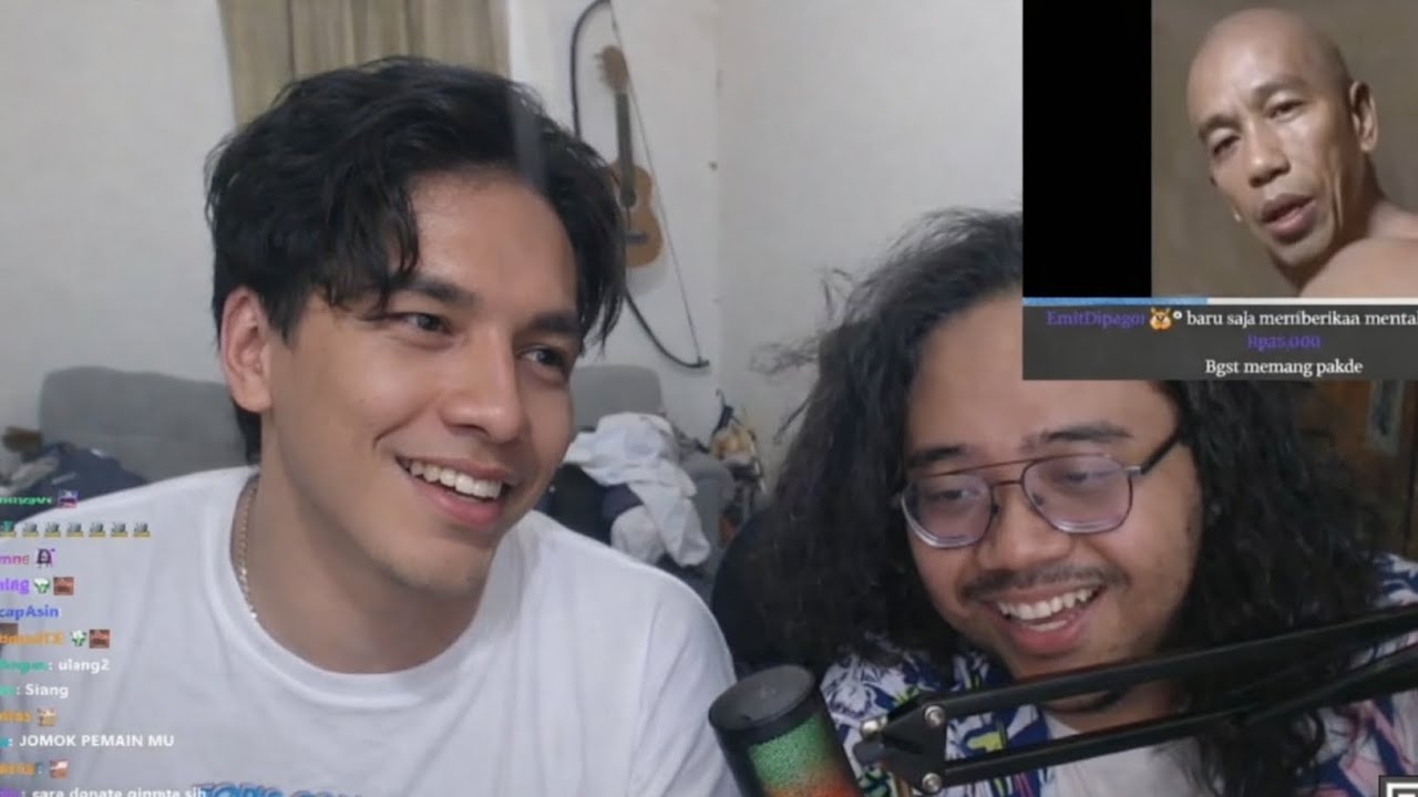 CHILL STREAM BARENG BANG JEFRI NICHOL, NGEMIL DAN MAIN OME TV