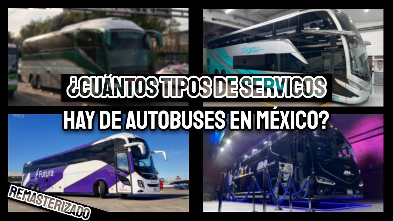 ¿Cuántos tipos de servicios hay de autobuses en México? REMASTERIZADO | Juanito Banana