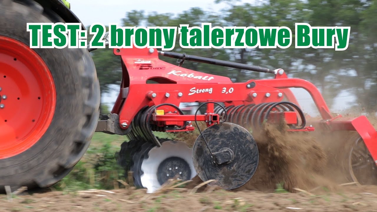 2 brony talerzowe Bury - którą wybrać? - Test top agrar Polska