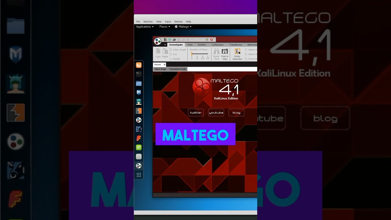 Maltego: Лучший инструмент для OSINT и криминалистики. #kalilinux #этичныйхакинг #кибербезопасность