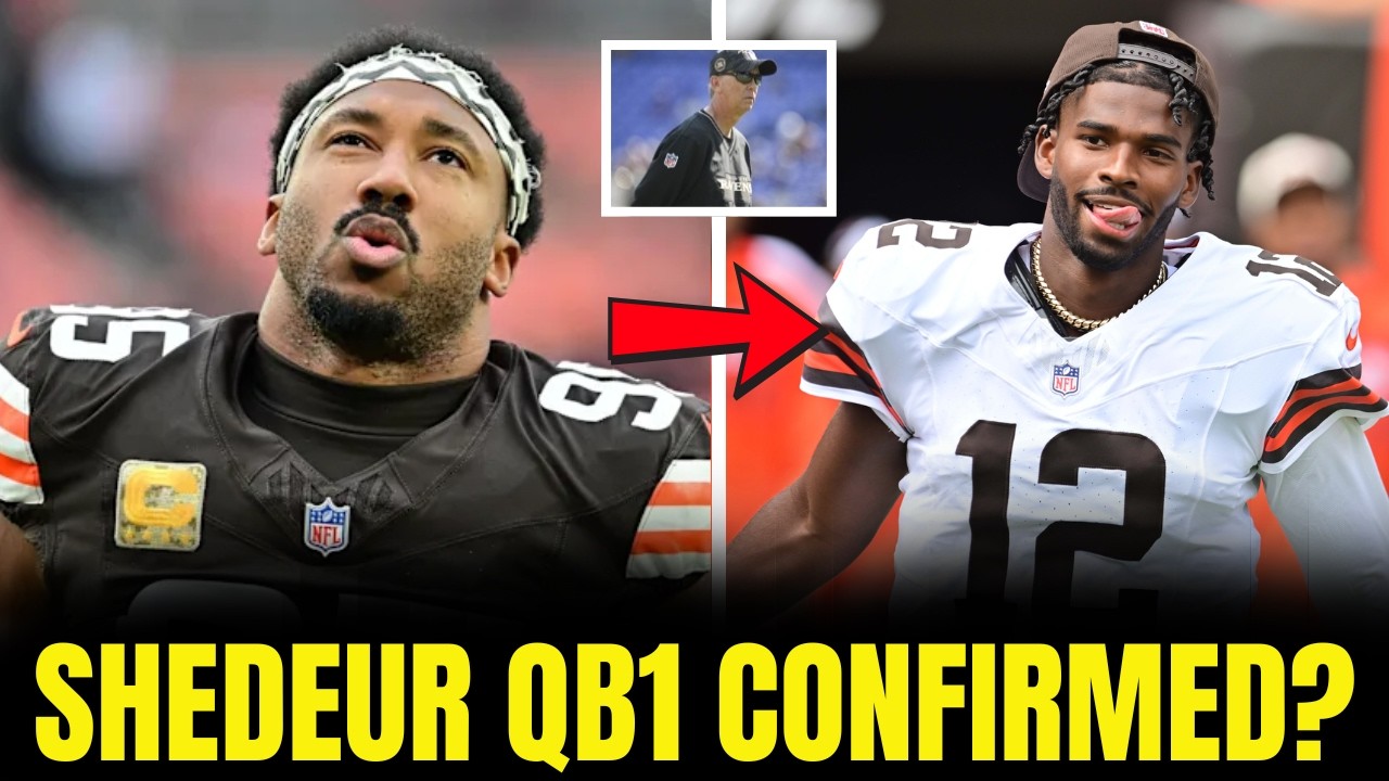 Myles Garrett LEAKS Todd Monken Plan to Start Shedeur Sanders! 😳🔥