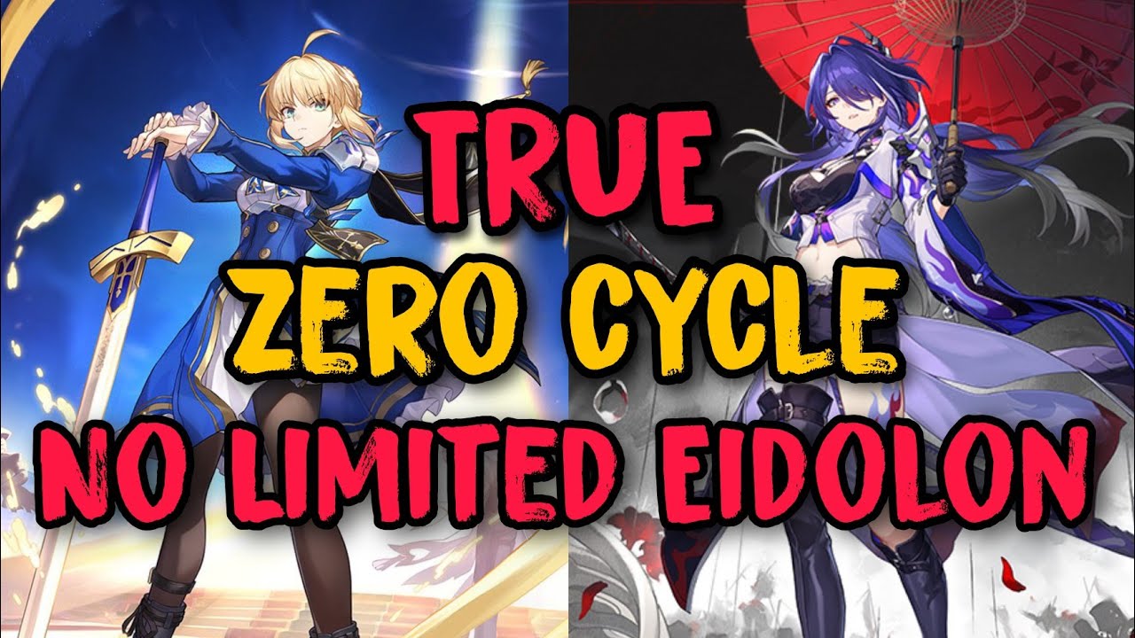 [HSR] [MoC 3.4] True 0-Cycle with Saber & Acheron | No Limited Eidolon | 01Saber01黄泉0T混沌回忆