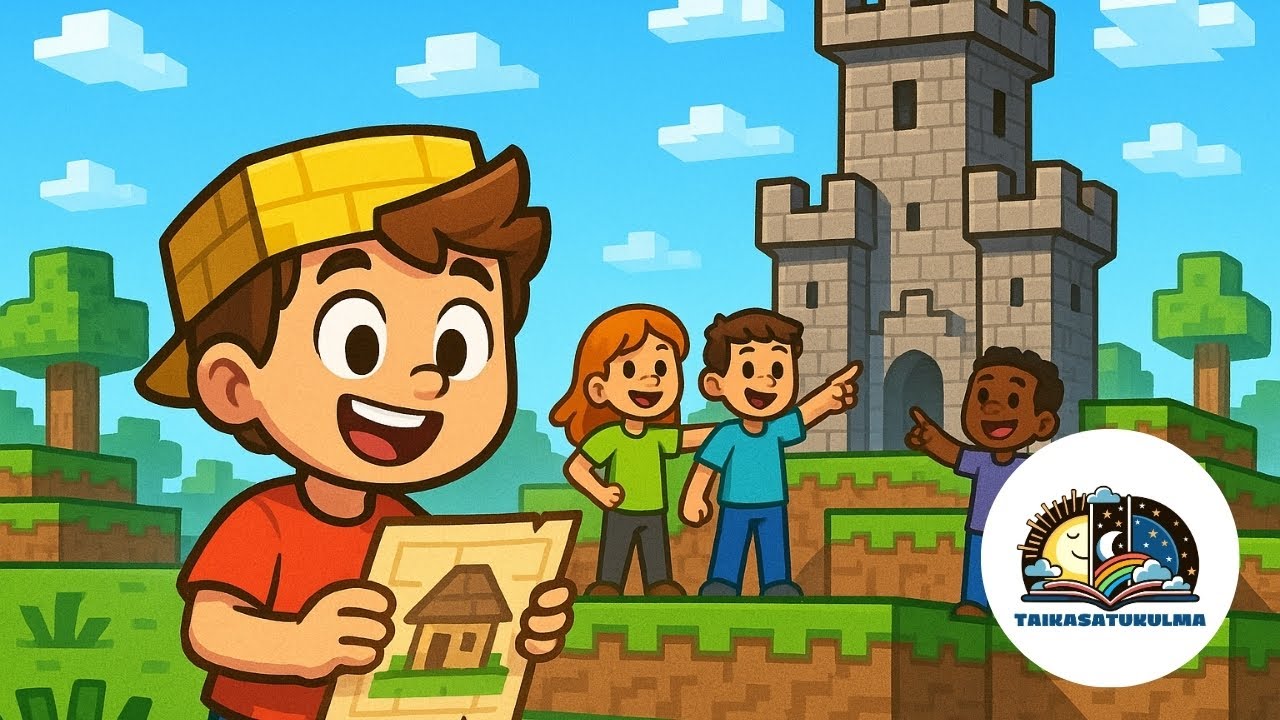 Iltasatuja lapsille: Villen Minecraft-seikkailu