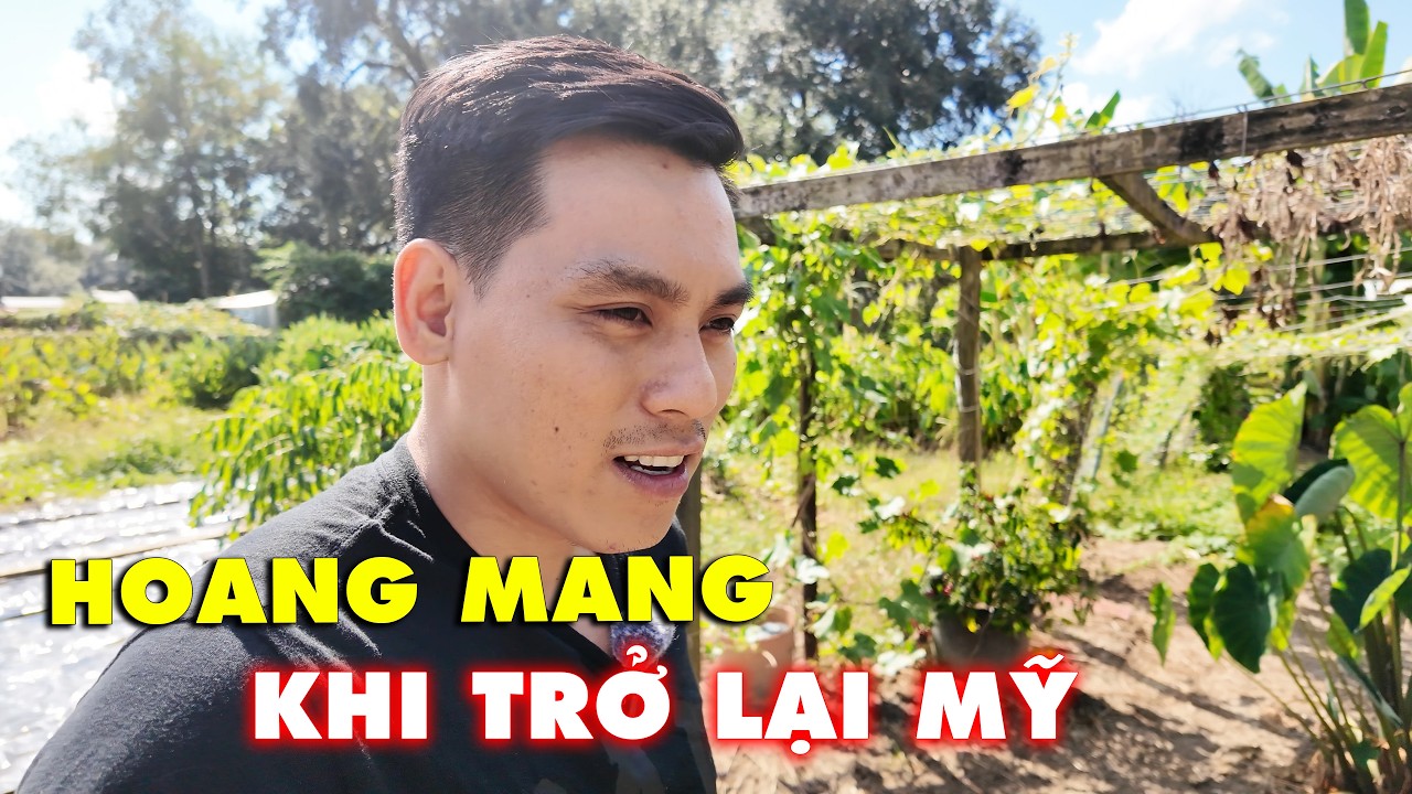 Thơ Lê trở lại Mỹ, đối mặt với khu vườn khi không có mẹ ở nhà - Cuộc sống miền quê nước MỸ