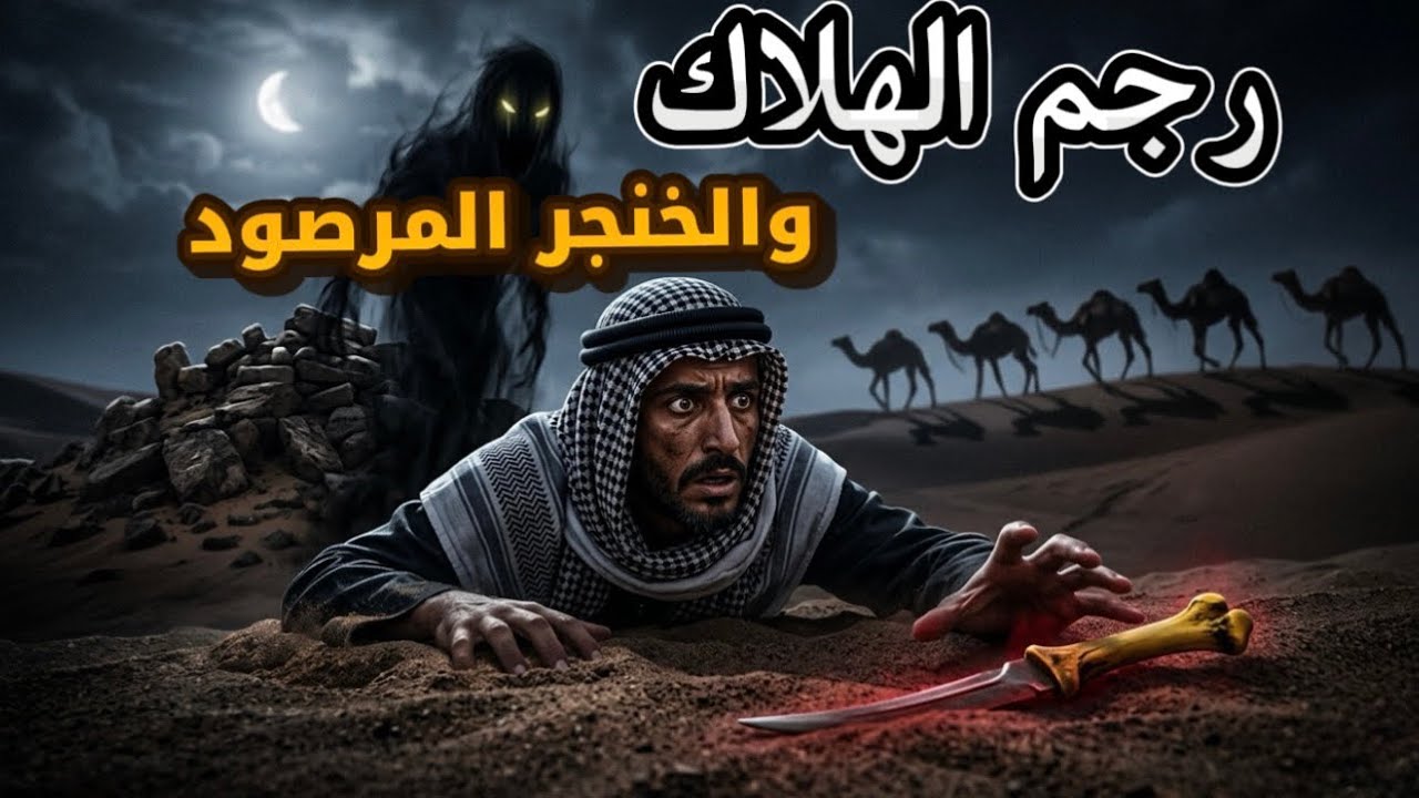 قصة (57) مواجهة الجن في البر والدخول الى كهف غريب 