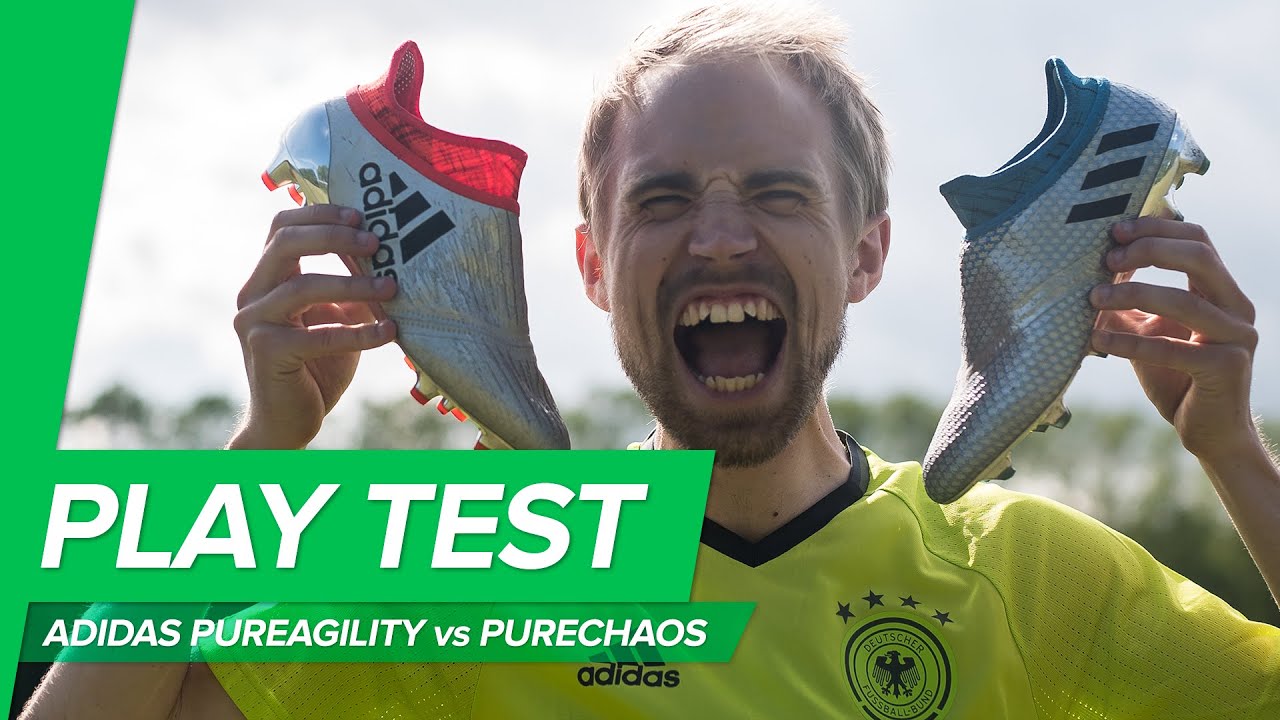 adidas X16+ PureChaos vs Messi16+ PureAgility | Unisport Comparison