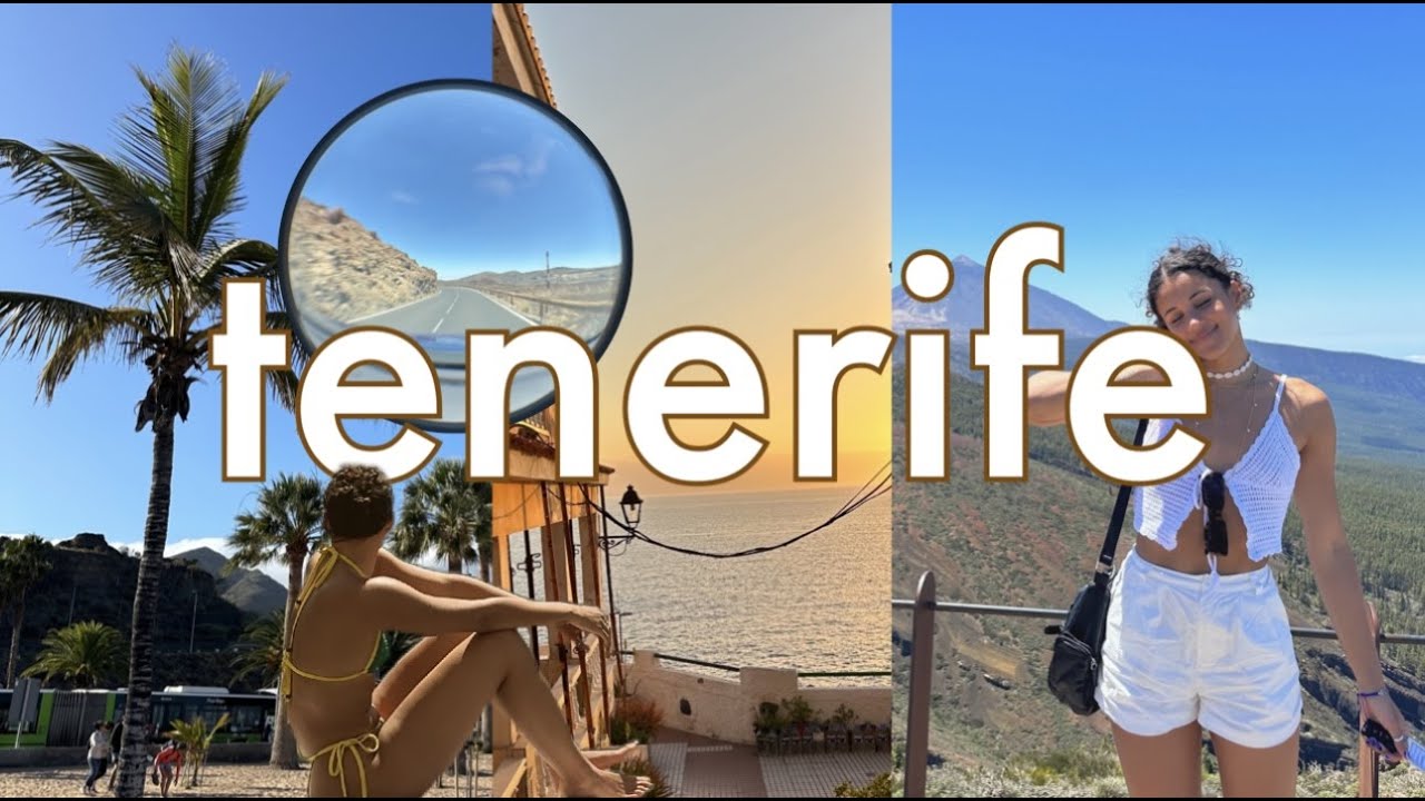 tenerife island vlog _ swimming, volcano, hike | canary islands