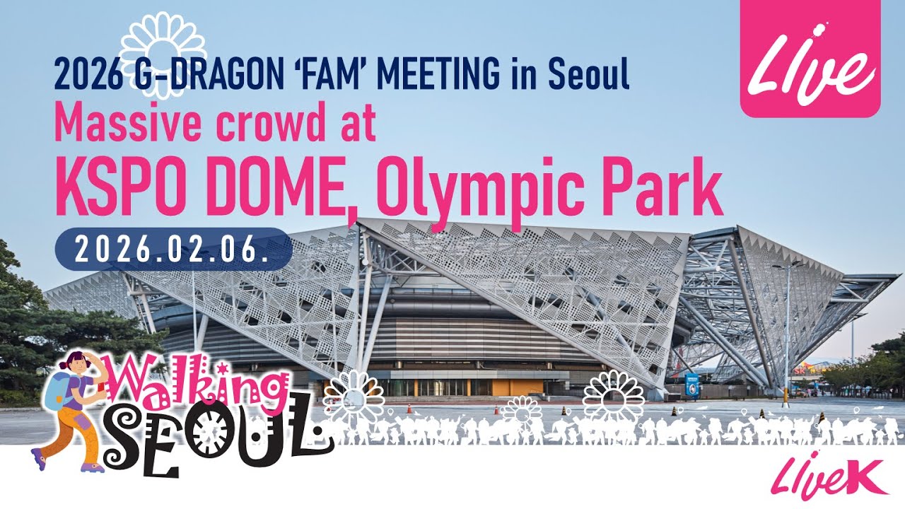 2026 G-DRAGON ‘FAM’ MEETING in Seoul - Massive crowd at KSPO DOME, Olympic Park
