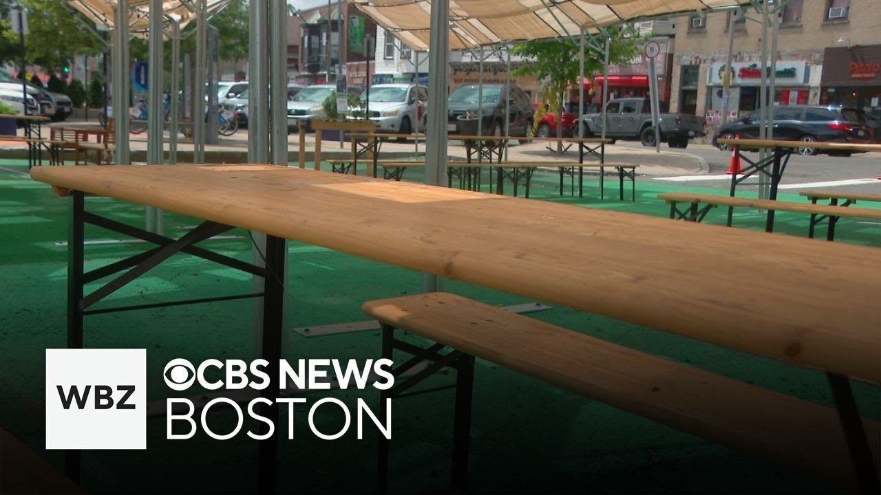 Entertainment space takes over parking lot in East Boston, angering business owners