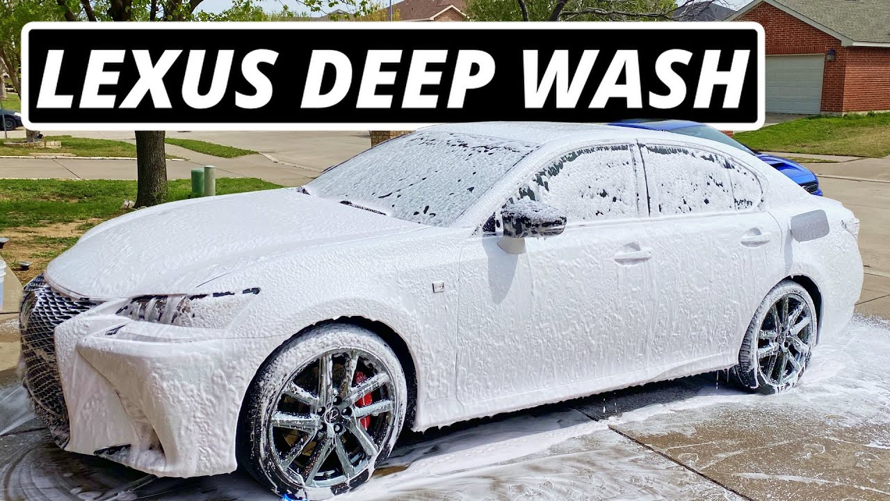 Lexus GS350 DEEP WASH - Car Detailing