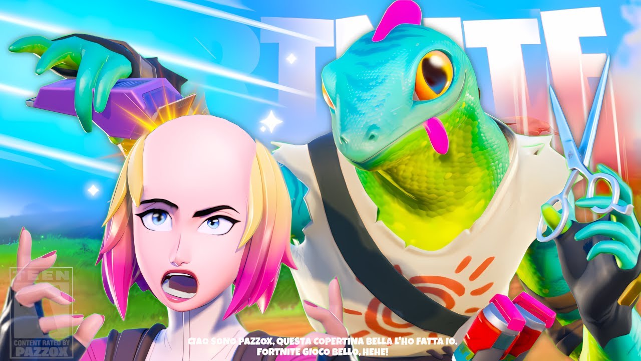 TAGLIO I CAPELLI AI GIOCATORI DI FORTNITE MARVEL Stagione 4 Capitolo 5