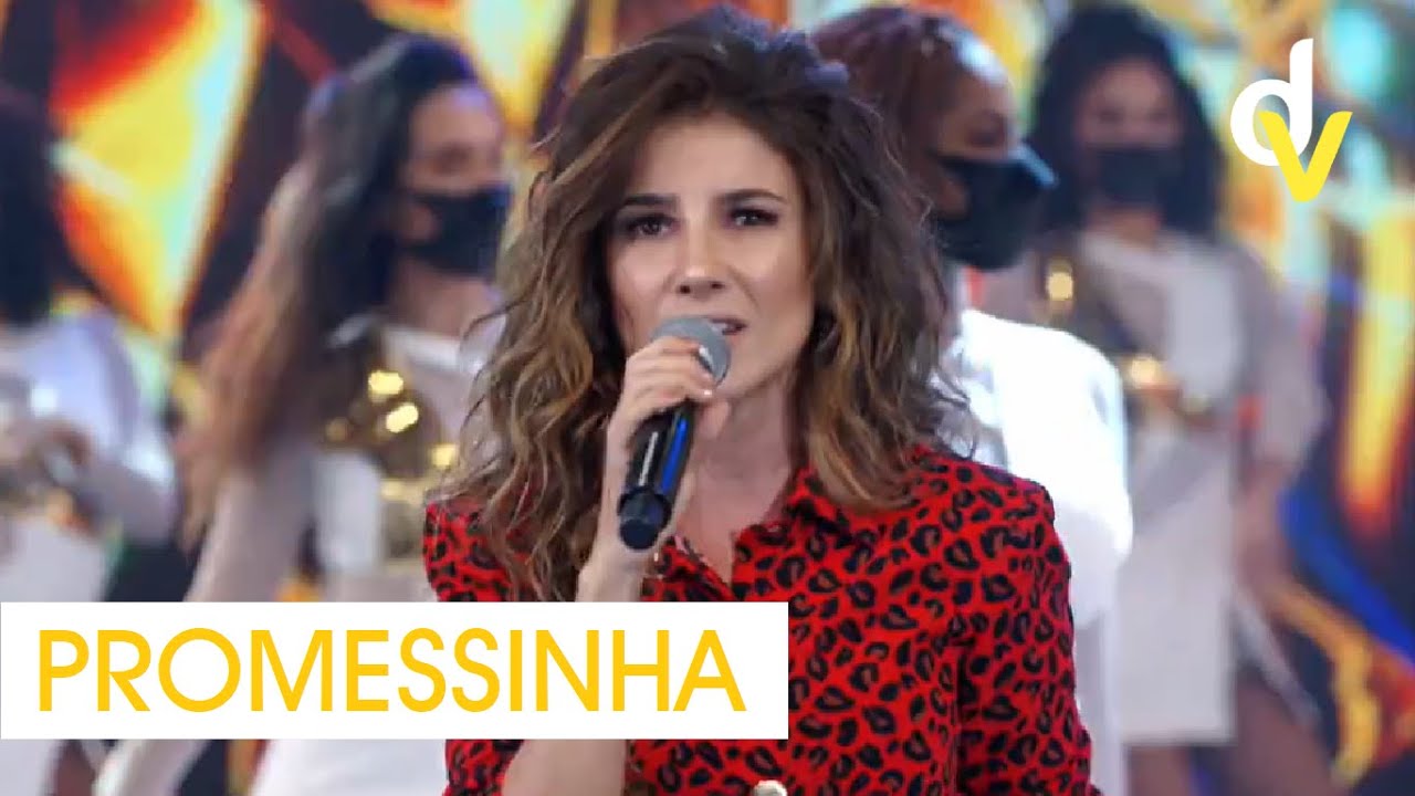 Paula Fernandes canta 'Promessinha' Ao Vivo no Doming&atilde;o do Faust&atilde;o (18 de Abril de 2021)
