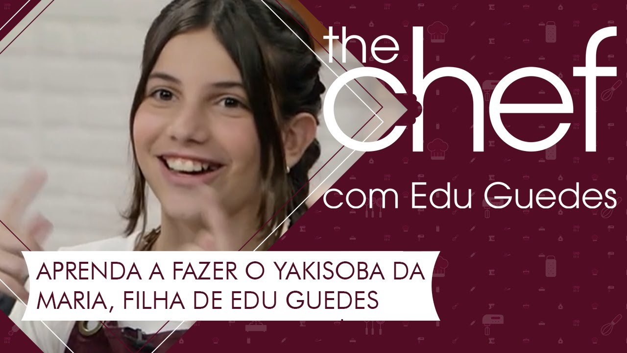 Filha de Edu Guedes ensina a fazer yakisoba | THE CHEF