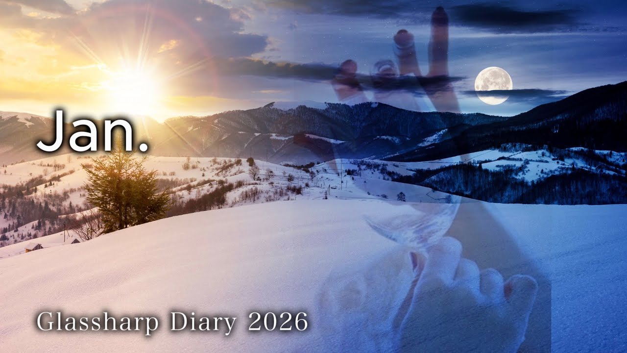グラスハープ奏法&フレーズ集⑨ 〜大橋エリ Glassharp Diary -Jan. 2026 より〜大橋エリ | Eri Ohashi
