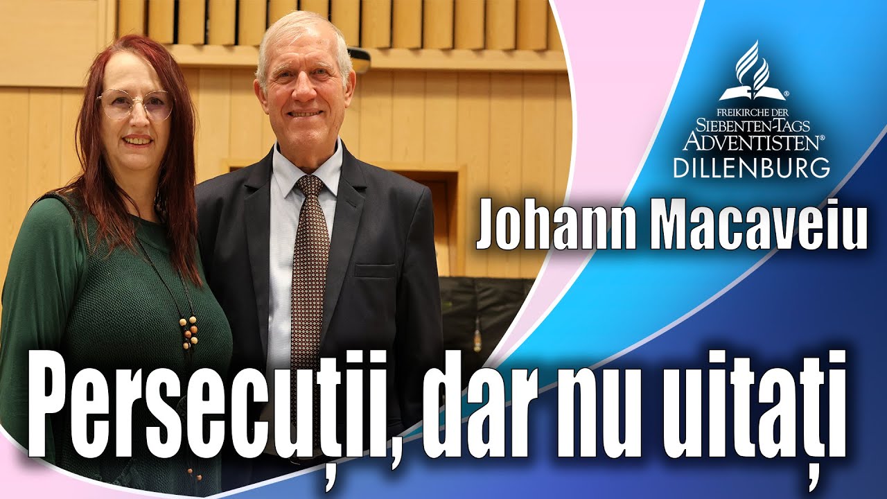 Studiul biblic Johann Macaveiu  Studiul Nr. 1 