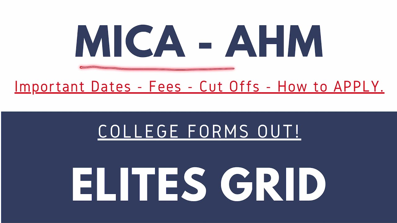 MICA - Complete Details | Fees | Cut offs | Admission Process | How to apply