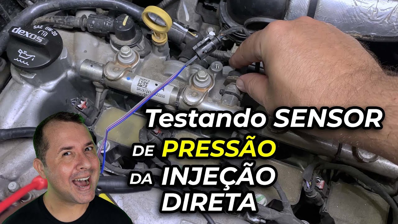 PRESSÃO DA LINHA DE ALTA DA INJEÇÃO DIRETA COM PROTOCOLO SENT