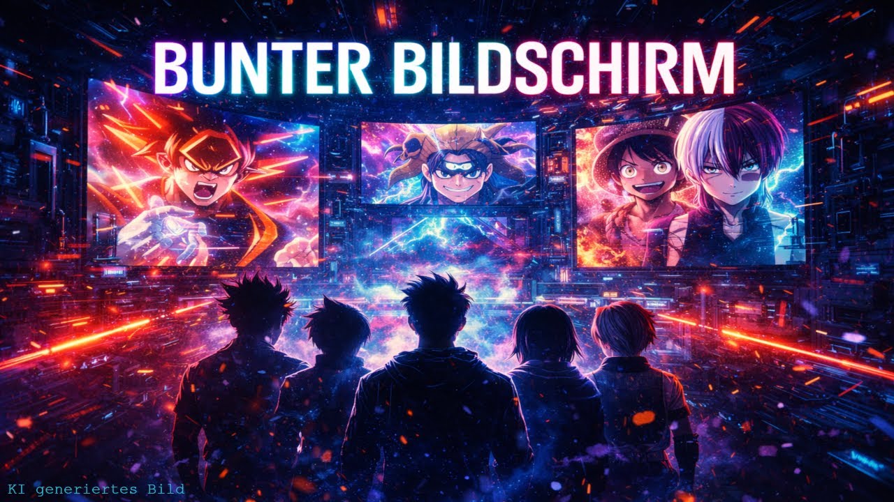 Bunter Bildschirm