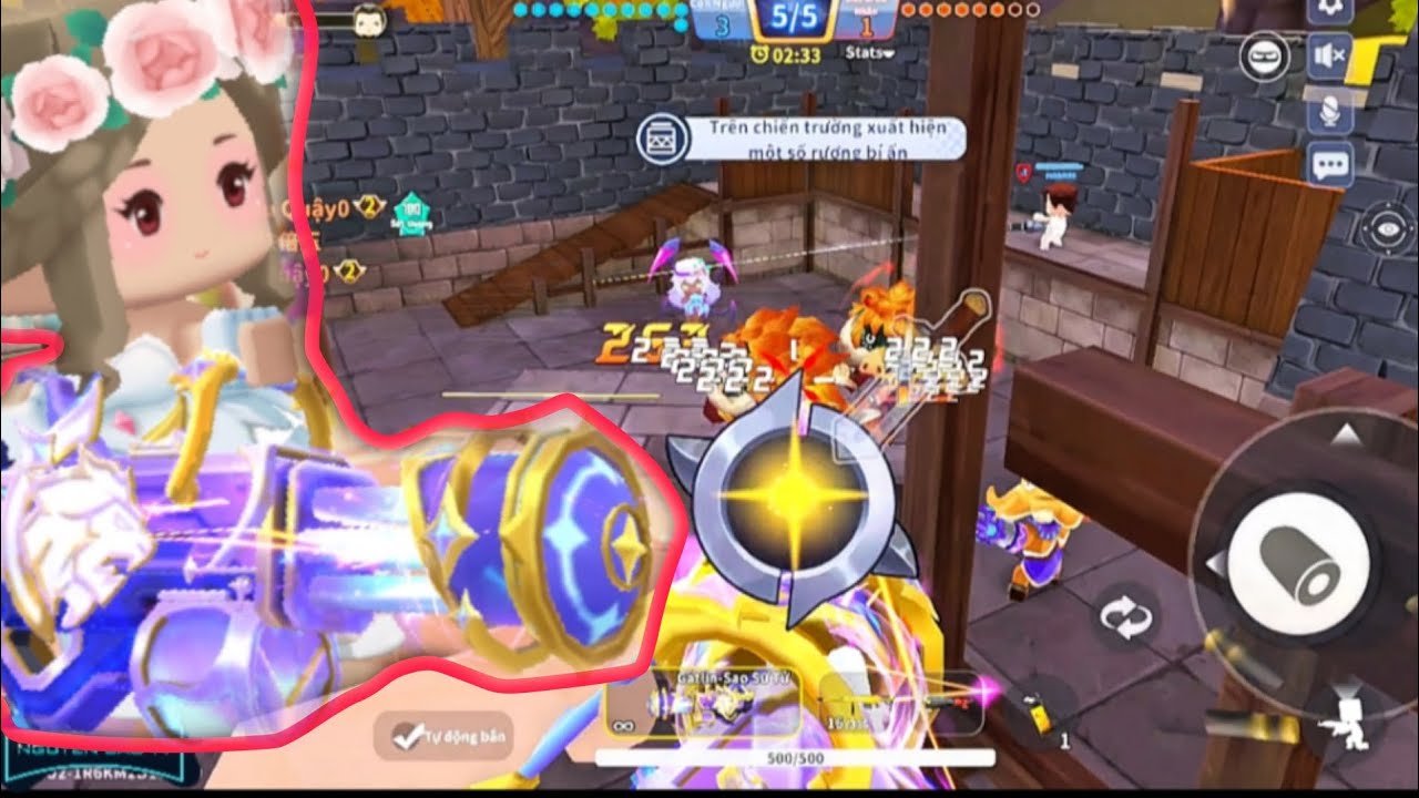 Mini World Royale Chế độ dã nhân cực giải trí