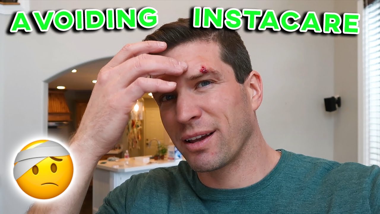 SPLIT HEAD OPEN | DOES IT NEED STITCHES? | HOW TO AVOID INSTACARE RIGHT NOW