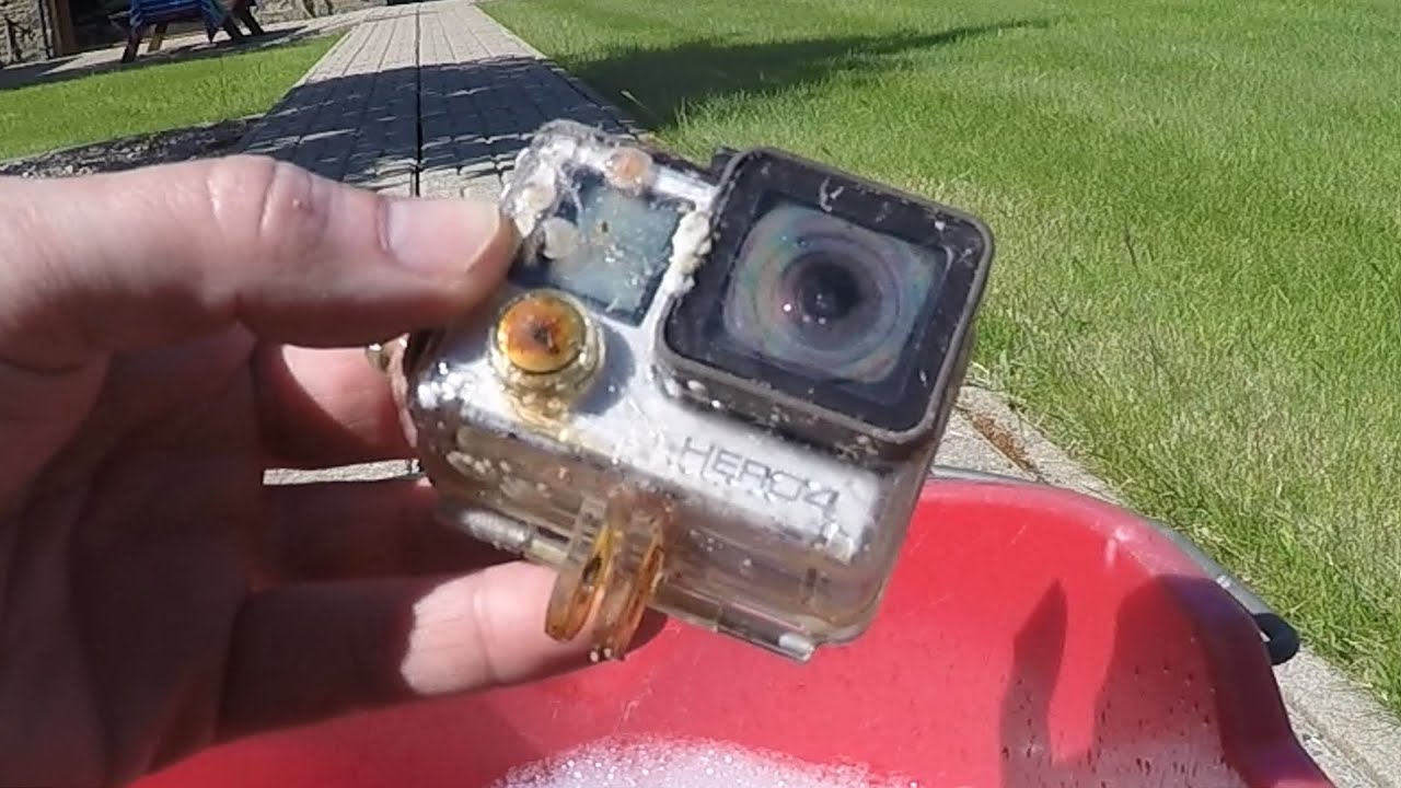 lost #GoPro 100ft deep 9 months