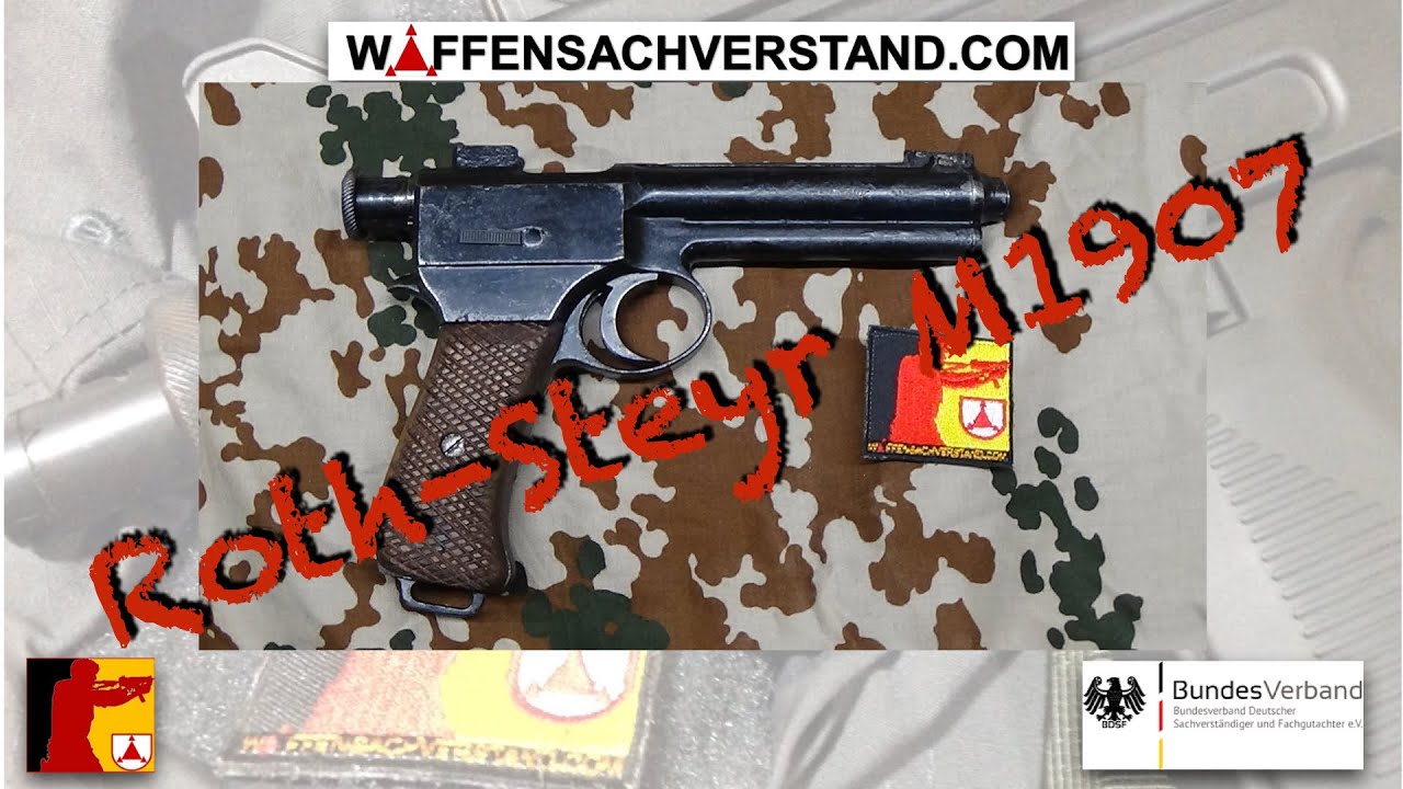 Roth-Steyr M1907 - Retro- waffensachverstand.com