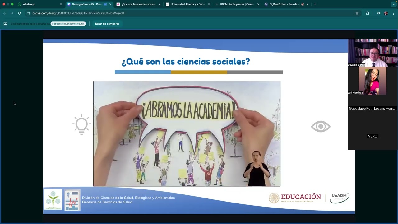 Sobrepoblación y relación de las CS con la demografía  2da parte (20 feb 2026)